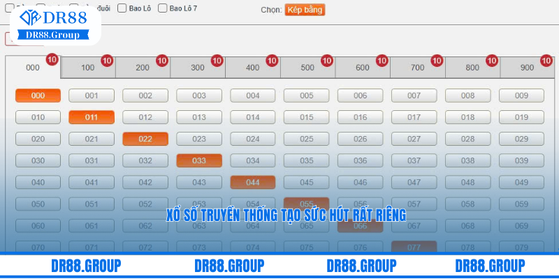 Xổ số truyền thống tạo sức hút rất riêng khi đặt cược tại MaxGame