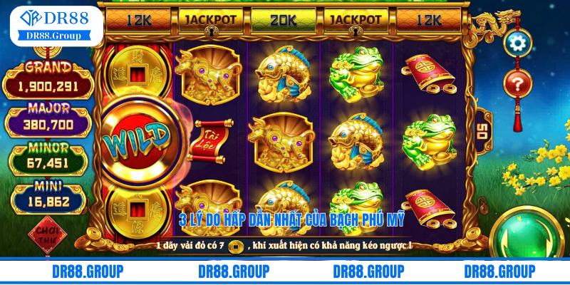 3 lý do hấp dẫn nhất của nổ hũ Bạch Phú Mỹ