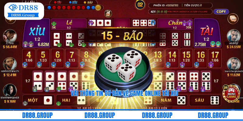 Vài thông tin cơ bản về game online tài xỉu
